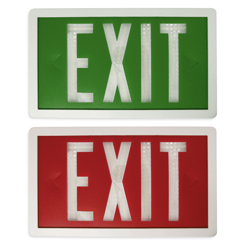 How to Choose the Right LED Exit Sign: Tritium vs LED vs Battery Backup - Green Lighting Wholesale, INC