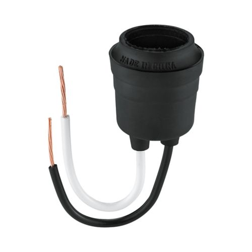 Cooper Eaton weatherproof replacement lamp holder with medium base, suitable for 600W wiring applications in outdoor lighting.