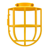 Eaton Plastic Lamp Guard in Yellow w/ Adjustable Collar