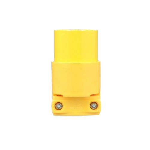 Eaton 15A straight blade connector for #18-12 AWG wires, commercial use, 125V, back wire terminal, Cooper wiring device