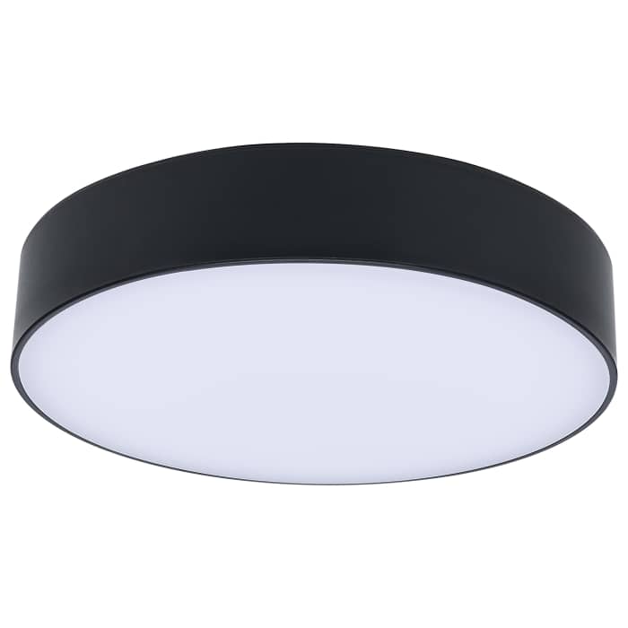 LED Black 9 Watt 5 Inch Surface Mount Fixture; CCT; Line Voltage Dimmable; 120V