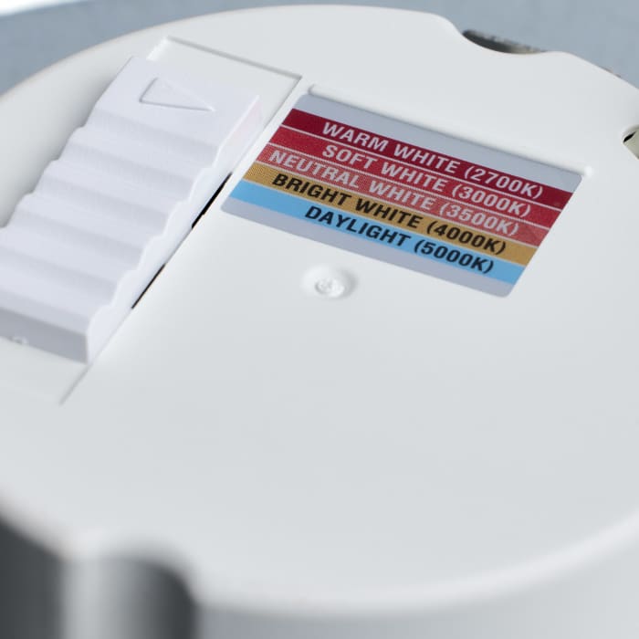 7 Inch Round Surface Mount LED Fixture; CCT Selectable