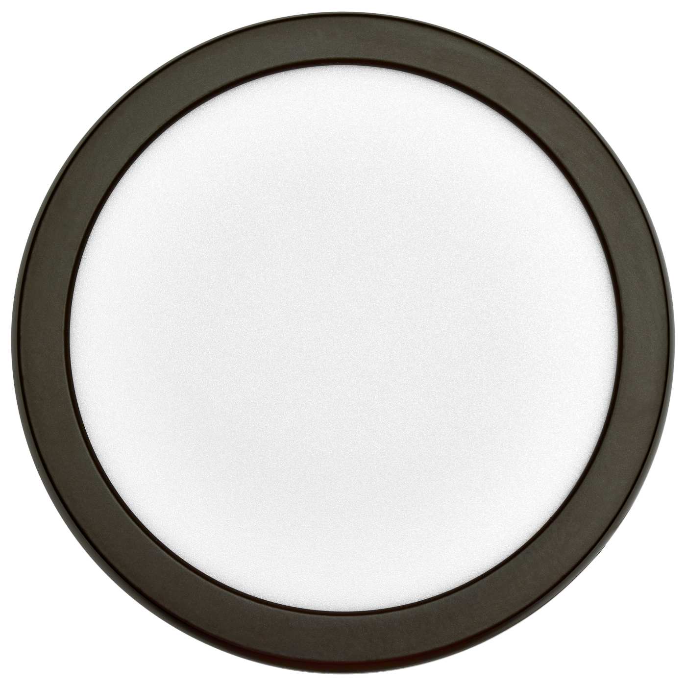 Satco LED 7-inch bronze surface mount ceiling fixture with selectable color temperature, ideal for modern lighting applications.