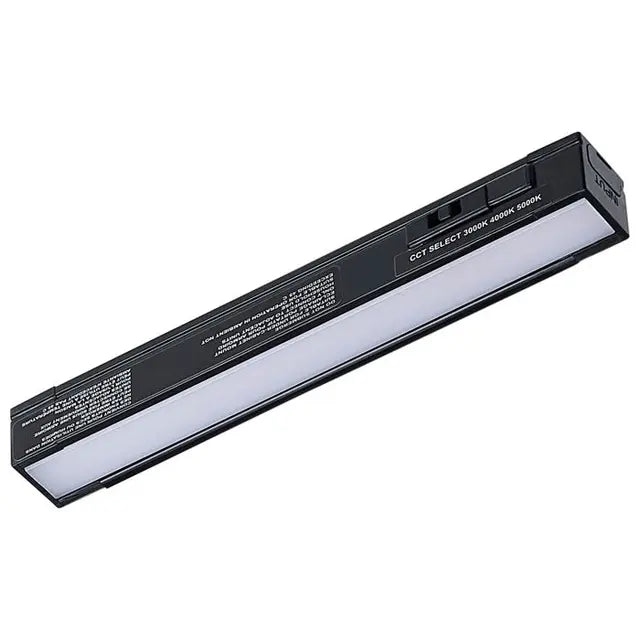 Black 2 Watt 6-Inch LED Under Cabinet; 30K/40K/50K CCT
