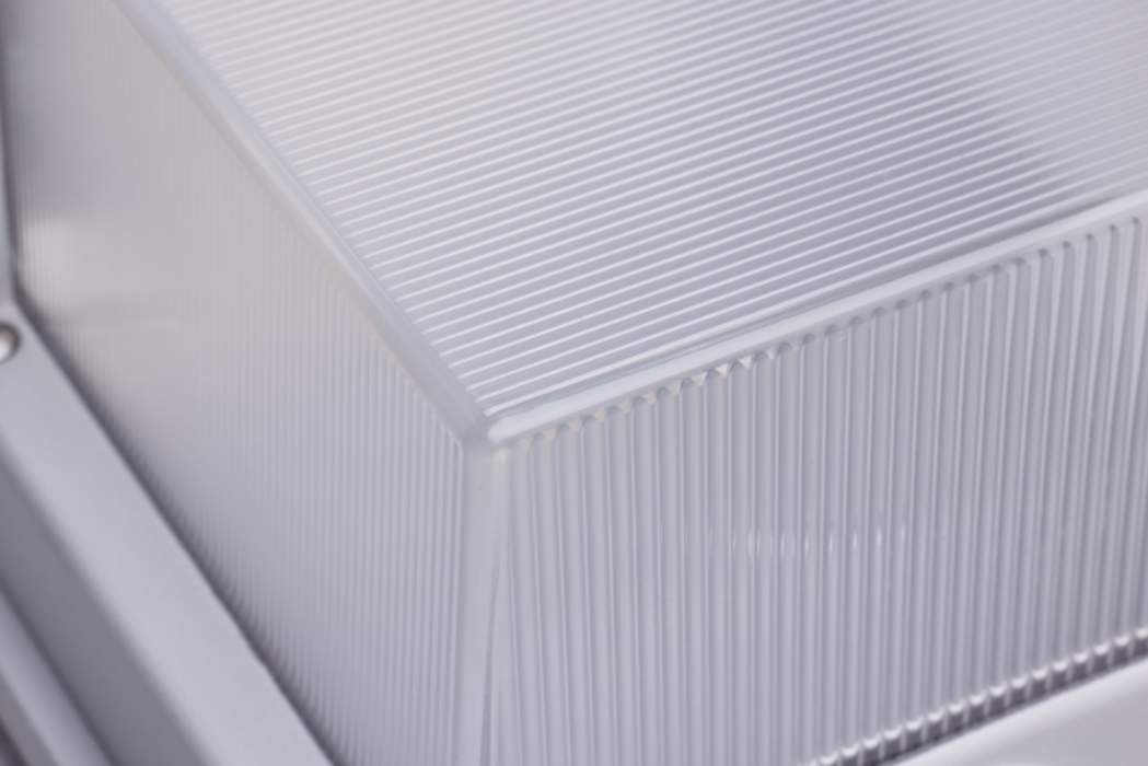LED White Entryway Wall Pack; 10/15/20 Wattage Selectable; 30K/40K/50K CCT; w/ Photoeye