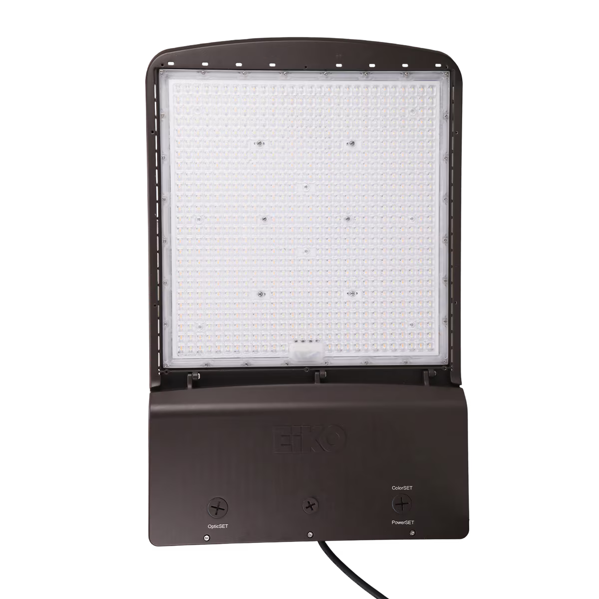 Led AAL Area Light Wattage 300/360/420W, Optic T3/T4/T5, CCT 30/40/50K, 277-480V, 0-10V DIM