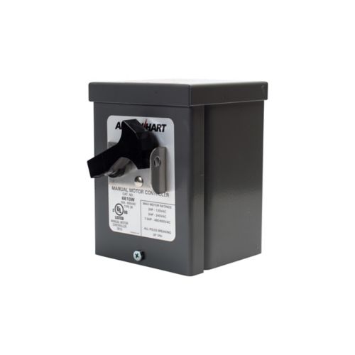 Eaton Manual Motor Controller, #14-10 AWG, 30A, 600V, -20-65˚C, Single-phase