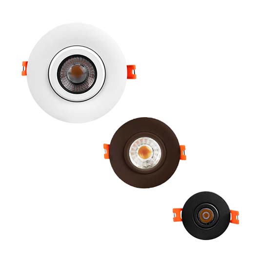 4-inch Oil-Rubbed Bronze Canless Adjustable Gimbal- CCT