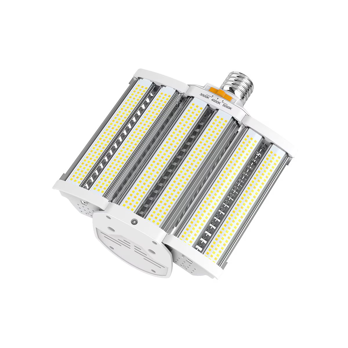 EIKO LED HID replacement area lamp with EX39 base, 3000K, 4000K, or 5000K color temperatures, 120-277V voltage, outdoor lighting