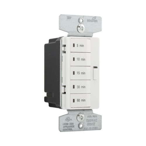 Eaton Accell Minute Timer, 15A, 120V, White- 1800W