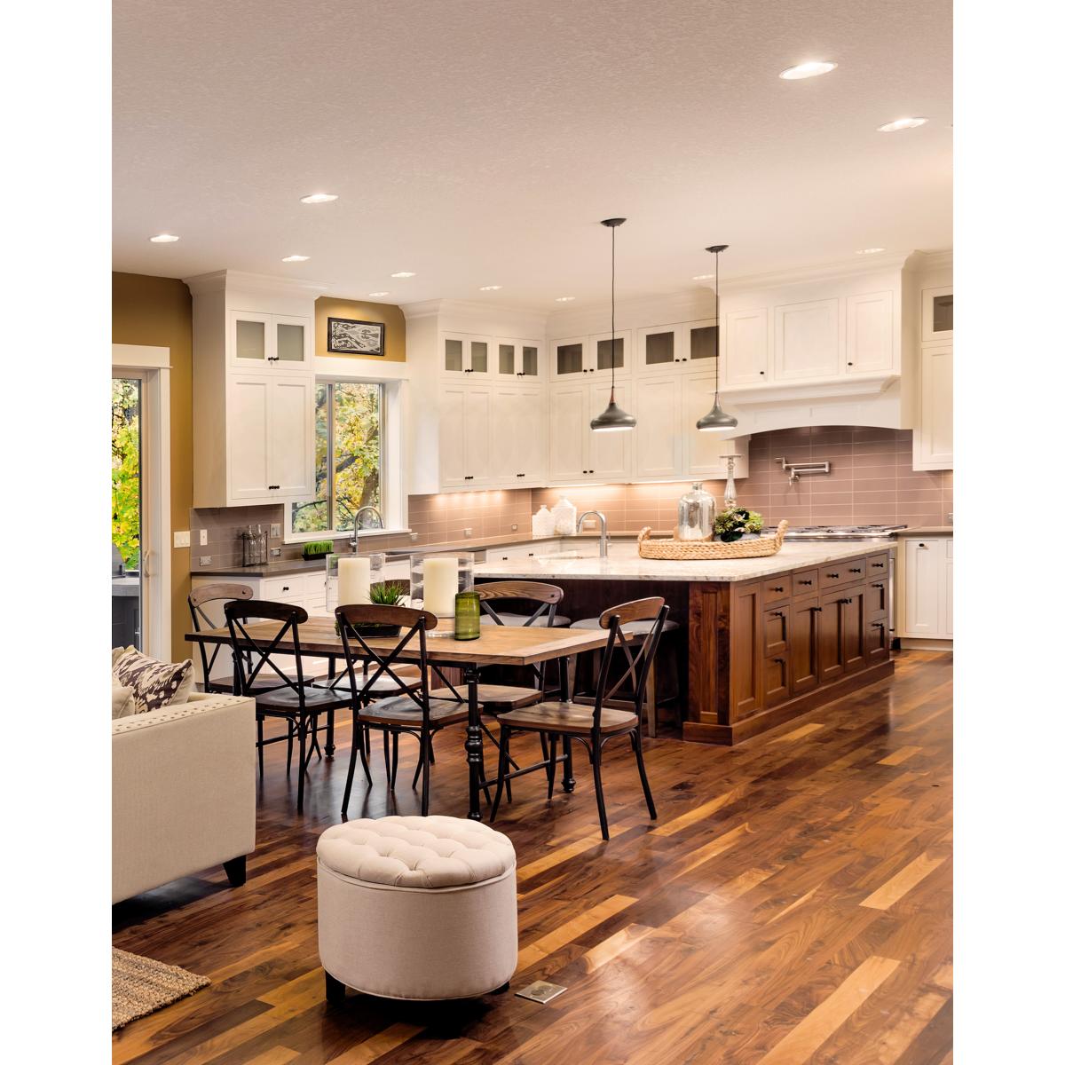 White RGB & Tunable White 15 Watt; LED Gimbaled Downlight