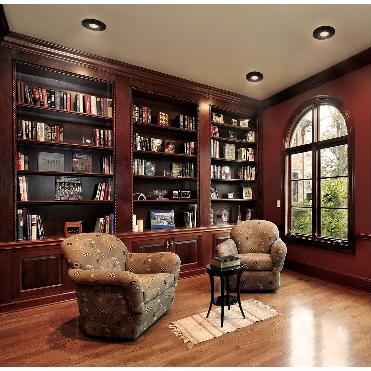 Black RGB & Tunable White 15 Watt; LED Gimbaled