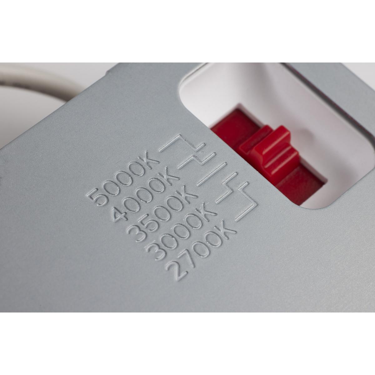 Fire Rated 4 Inch Direct Wire Downlight; Round Shape; White Finish; CCT Selectable - Green Lighting Wholesale, INC