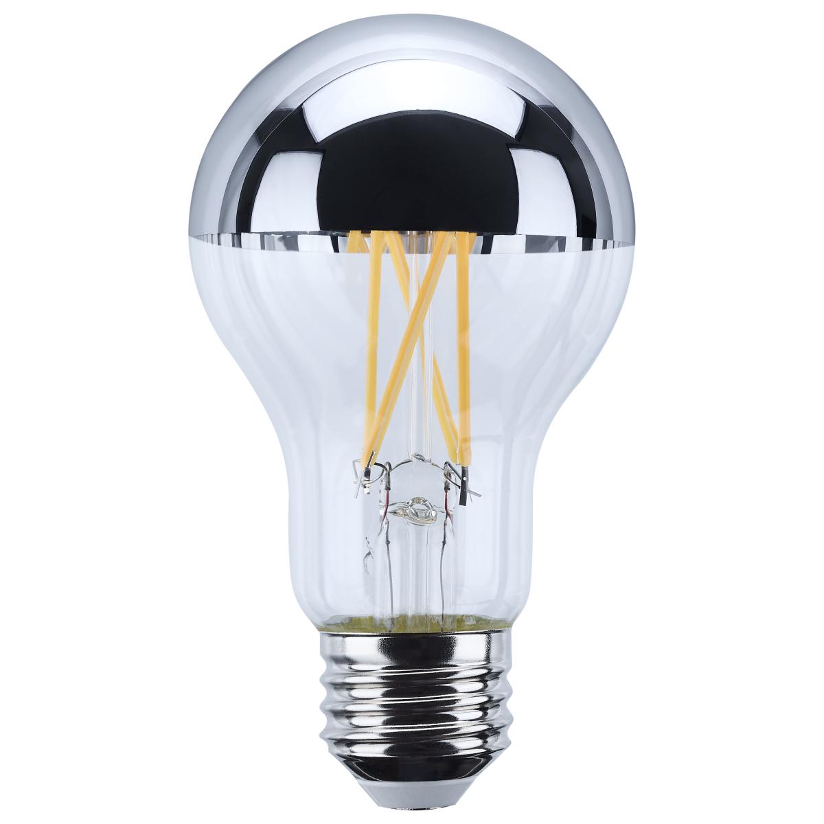 LED Silver Bowl 12 Watt A19 LED; Medium Base; 2700K