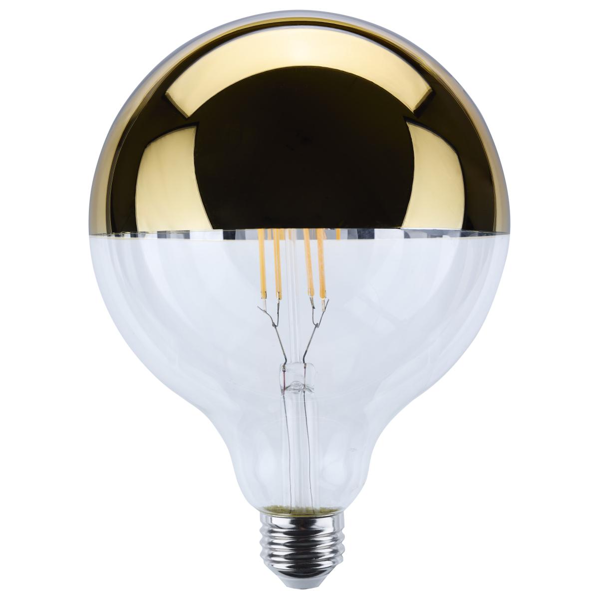 LED Gold Bowl 8 Watt G40; Medium Base; 2700K