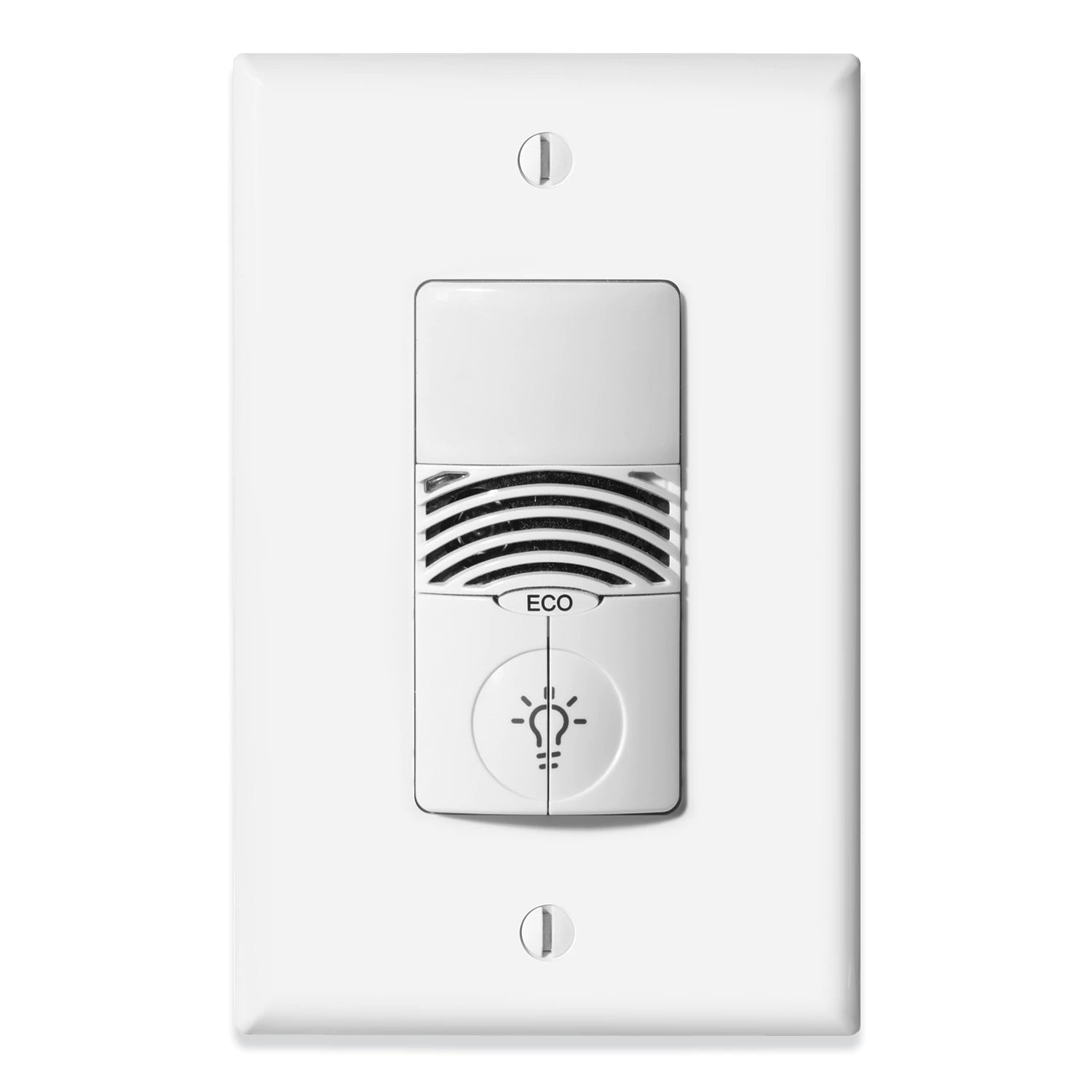 Greengate Occupancy Dual Tech Sensor Switch with Dual Relay 120/277 in White