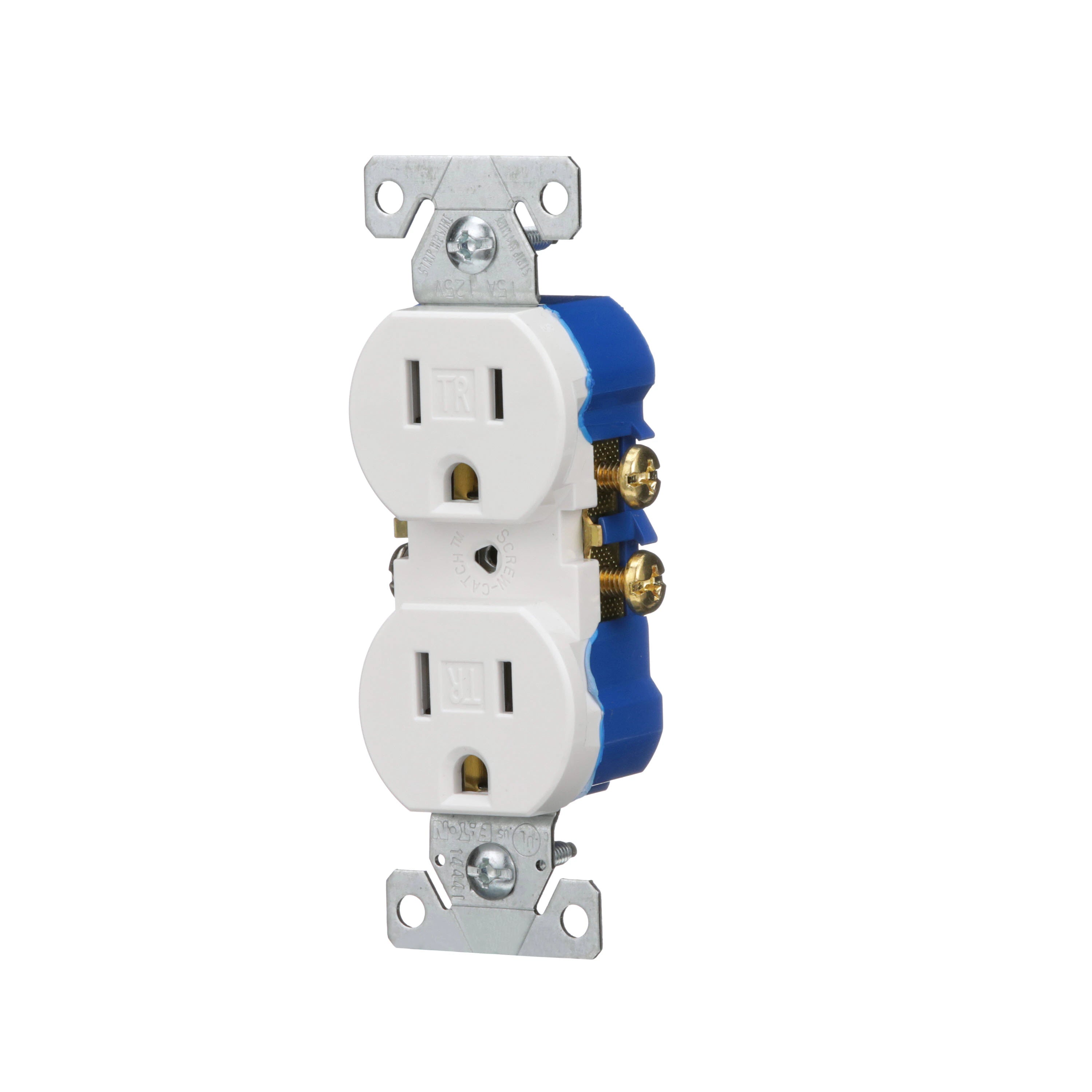 Eaton 15 -Amp White 125-volt Tamper Resistant