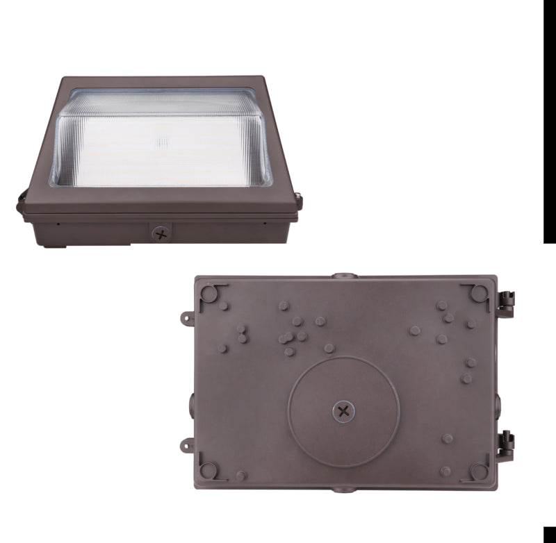 9950 Lumen 80 Watt LED Traditional Wall Pack Color Selectable - Green Lighting Wholesale