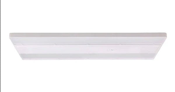 Eiko 240W LED Linear High Bay fixture with 5000K daylight color, dimmable, 36,000 lumens, suitable for industrial lighting.