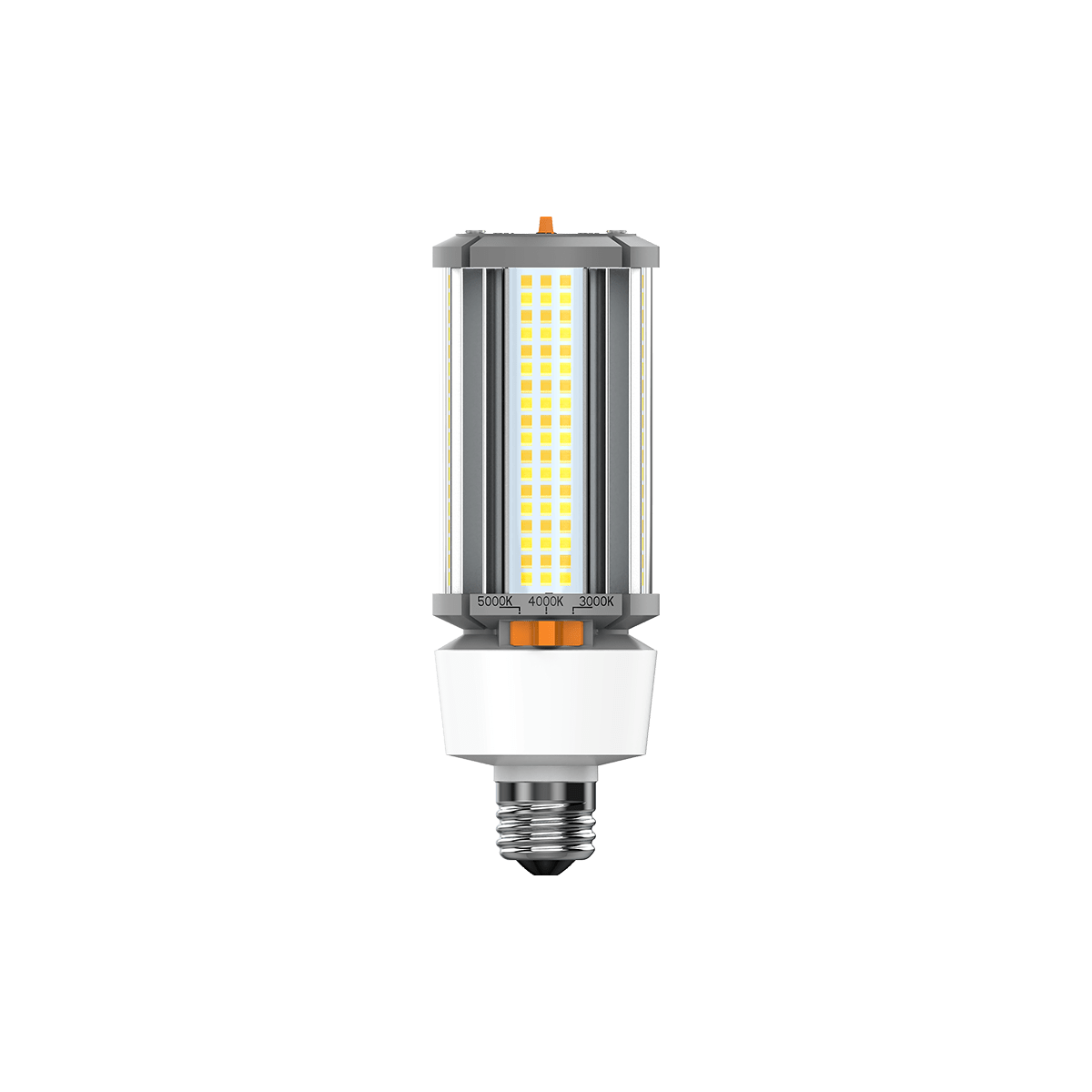 Eiko LED HID Corn Cob Bulb 27/18/12W, 3915LM, 80CRI, 30/40/50K, E26 base, for high-efficiency lighting