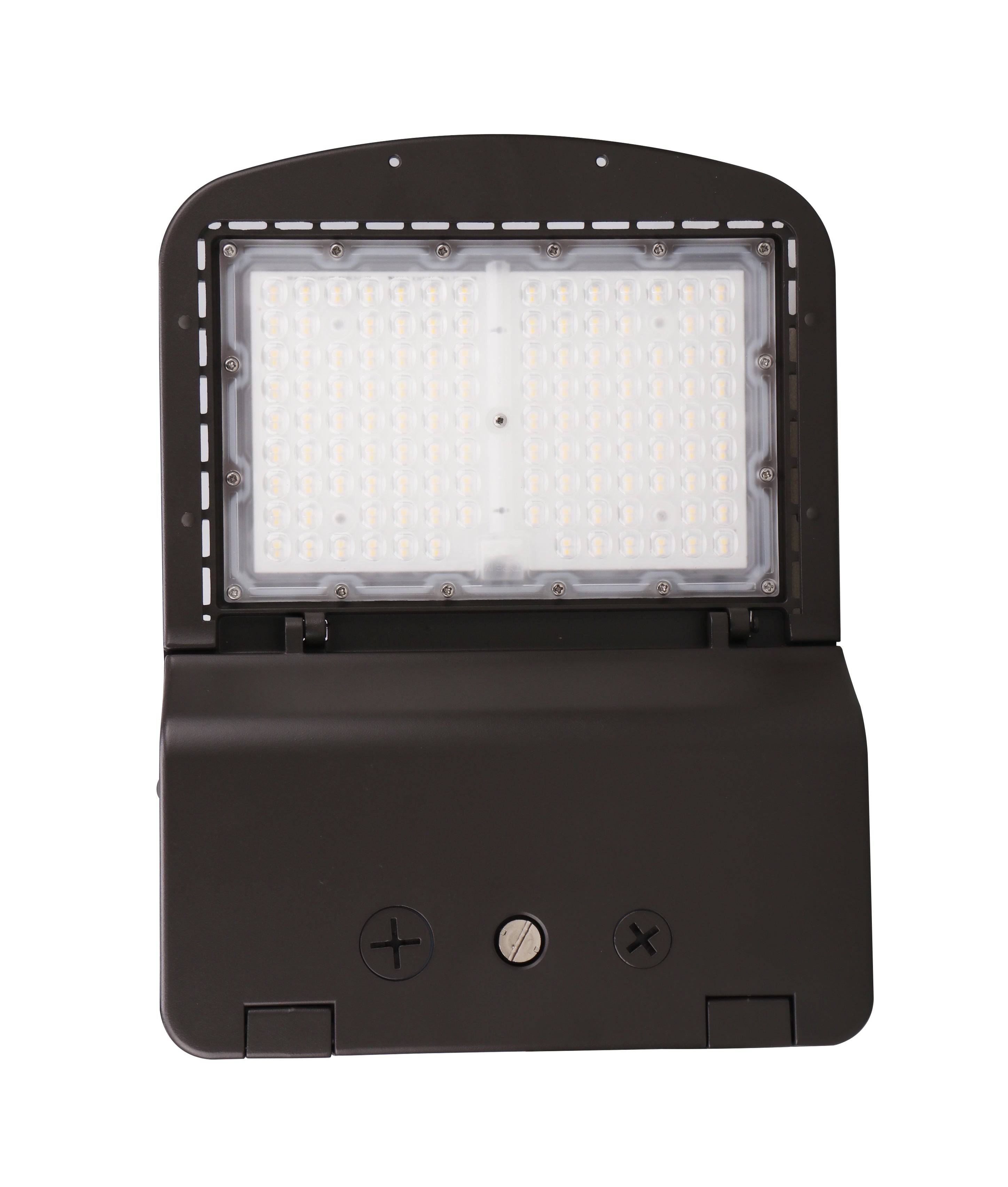 LED Area Light, PowerSet 100/80/60W, 5000K, Type 5 Lens, 120-277V, Dimming, Bronze - Green Lighting Wholesale