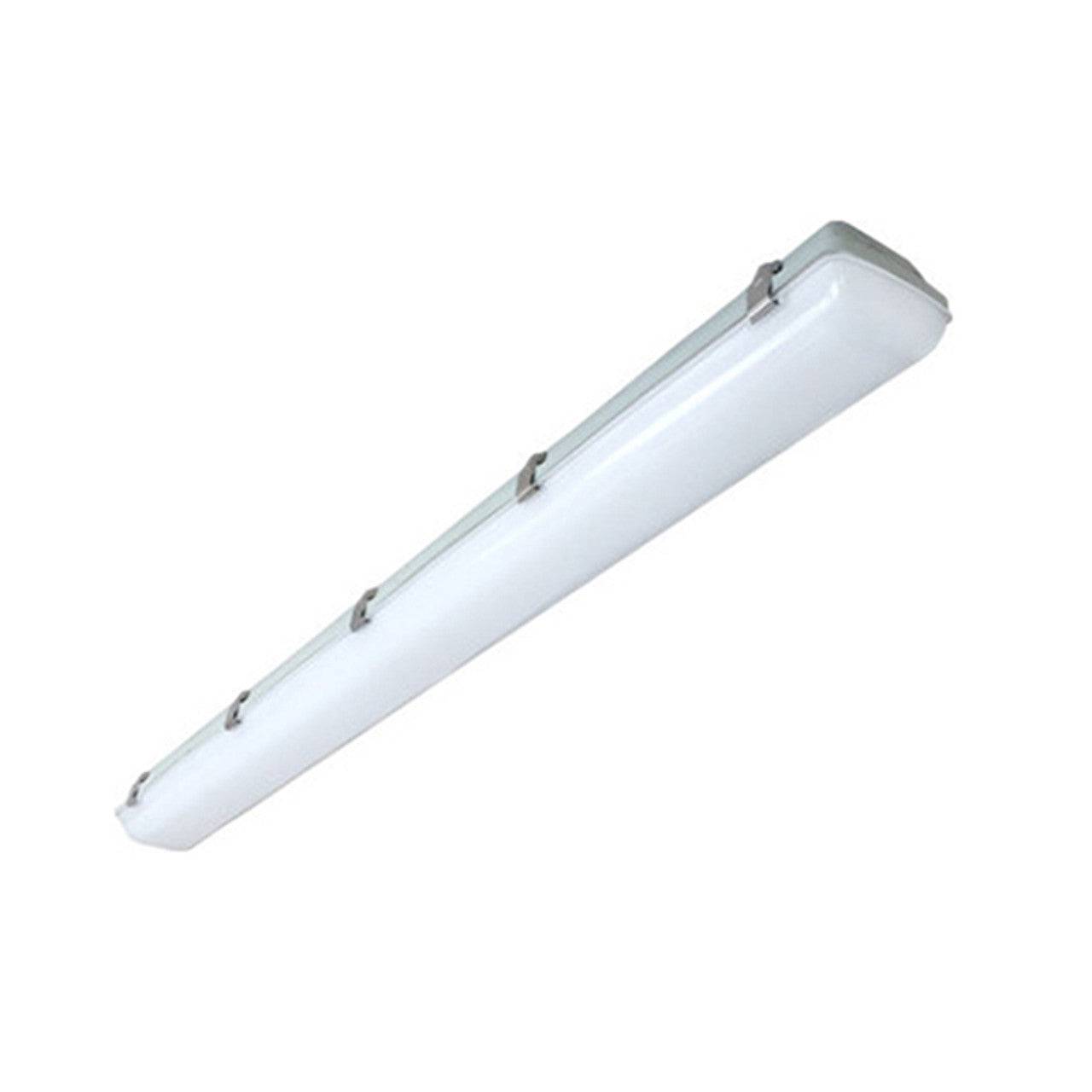 LED Vapor Proof Fixture, 4', PowerSet 45/35/26W, FieldCCeT 3500/4000/5000K, 120-347V, 0-10V Dimming - Green Lighting Wholesale