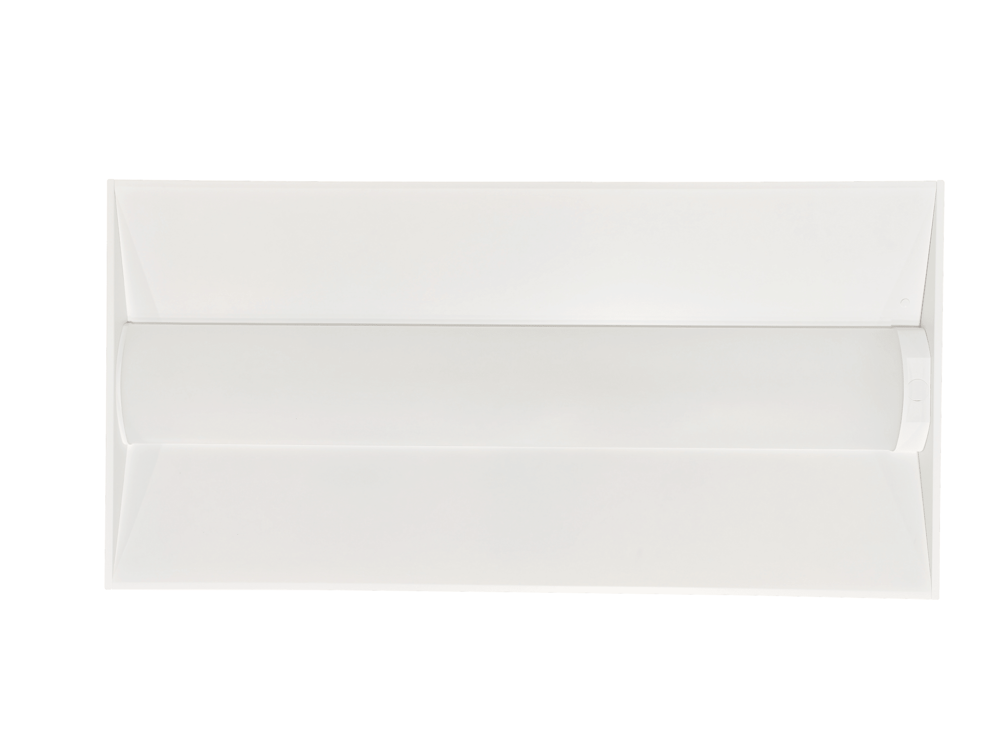 Eiko LED volumetric troffer 2x4 lighting fixture with PowerSet 90/75/65W for commercial interior lighting.