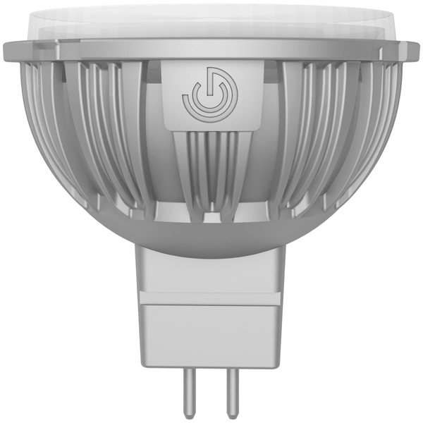 Green Creative LED MR16 light bulb, 7.5W, 530 Lumens, 35° beam, 2700K warm white, 95 CRI, energy-efficient spot light.