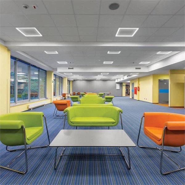 Lithonia Dimmable 2x2 LED FRAME Fixture, Wattage and Color Selectable - Green Lighting Wholesale, INC