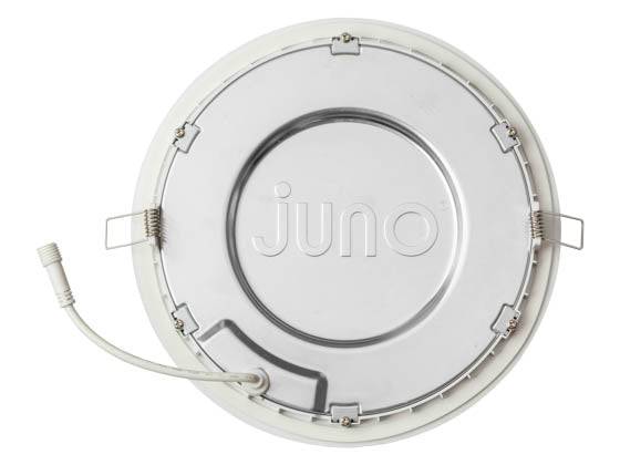 Juno Dimmable 8 Inch Wafer Downlight, 19 Watt Matte White, Color Selectable - Green Lighting Wholesale, INC