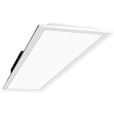 MaxLite LED Flat Panel 1x4 ceiling fixtures, 15W-30W, color temperature options, 2-pack, modern flush-mount design.