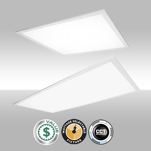 LED Flat Panel 1X4 Watt Select - 15W, 25W, 30W