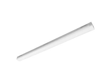 MaxLite LED linear strip light, 48-inch, with adjustable wattage and color options in 3500K, 4000K, and 5000K.