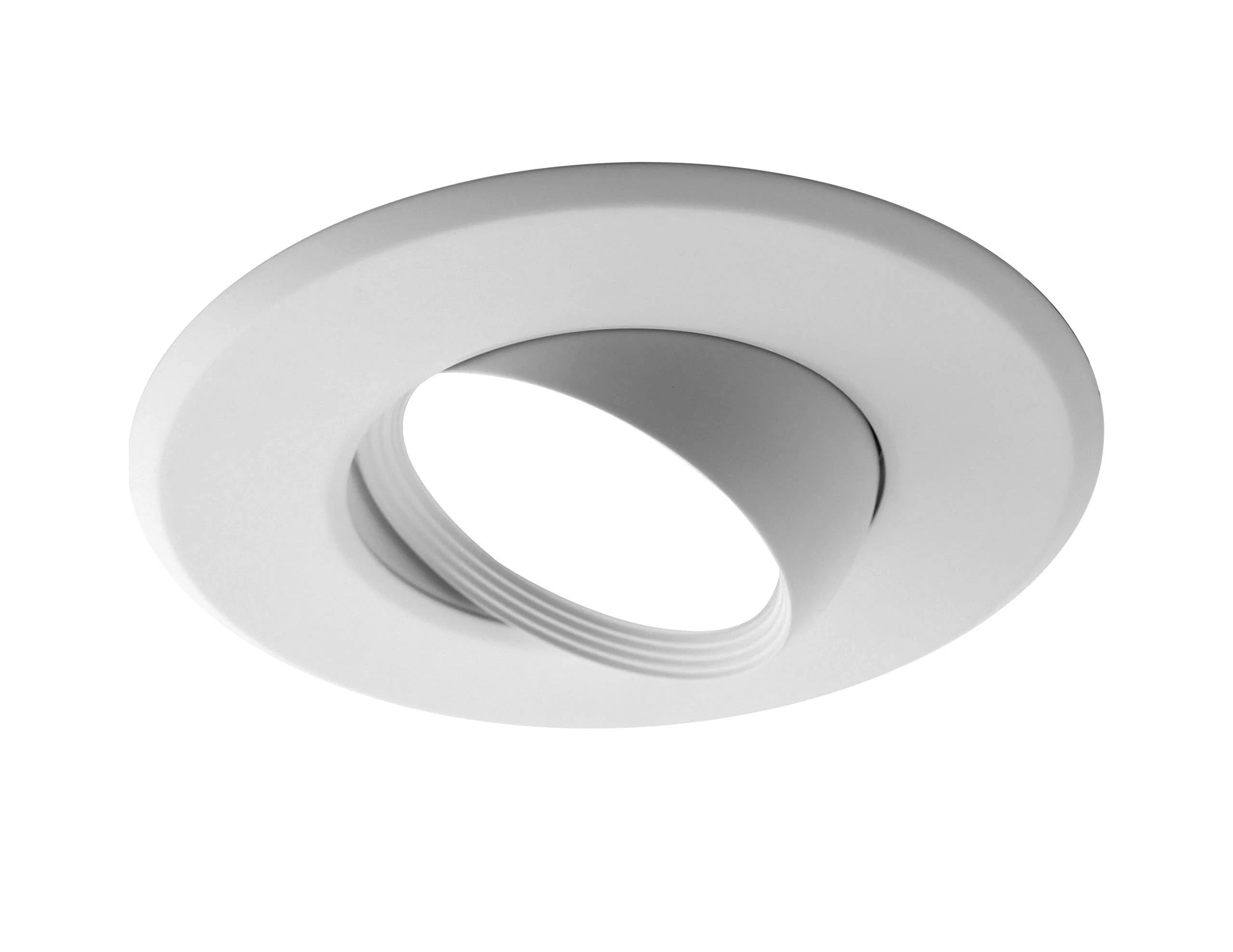 Nicor 5/6-inch adjustable LED eyeball retrofit downlight kit in 2700K for recessed lighting installation.