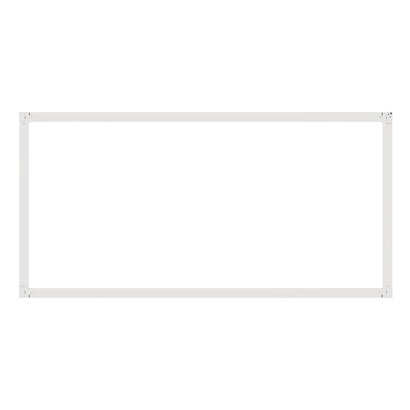 LED 2X4 4-Piece Frame Light with Grid-Mount Driver Box