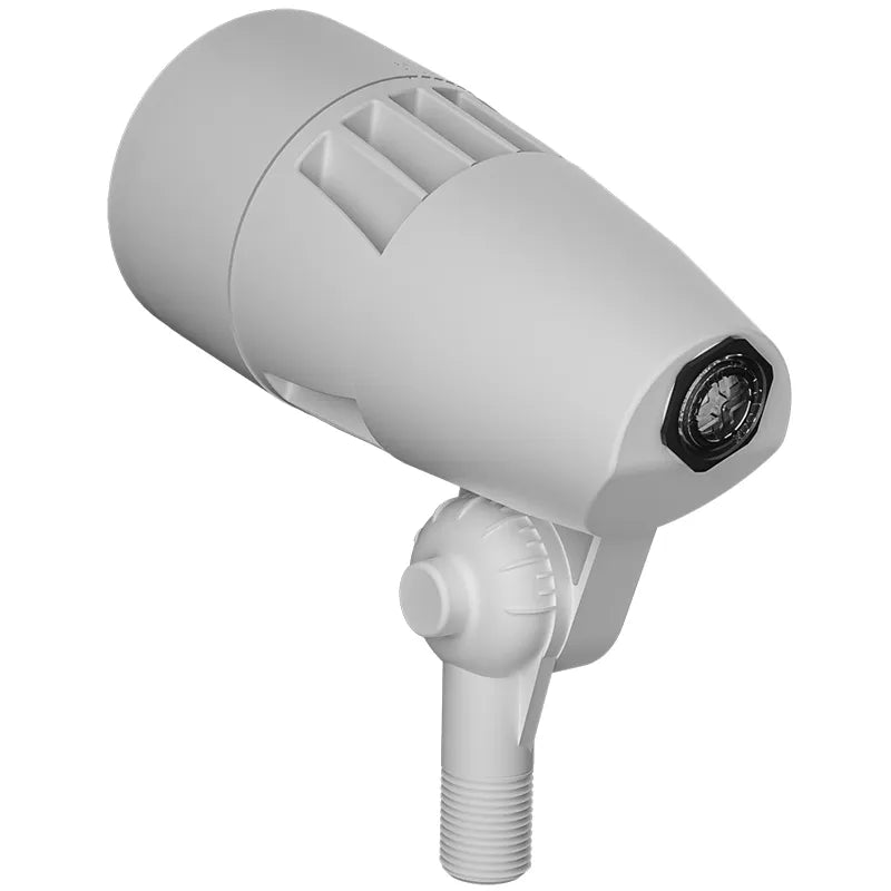 LED White Bullet Flood Light with Integrated Photocell