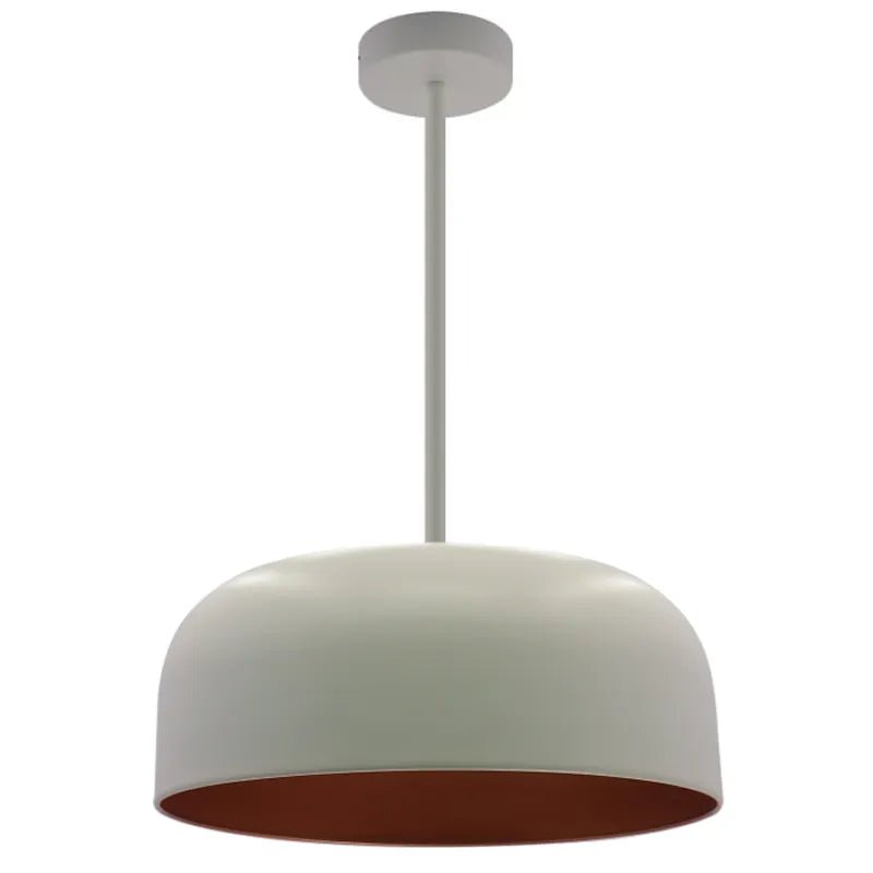 LED 24" LED White w/ Gold Pendant Light with 6Ft. Adj. Rod, 40W, 2700K/3000K/3500K/4000K/5000K - Westgate
