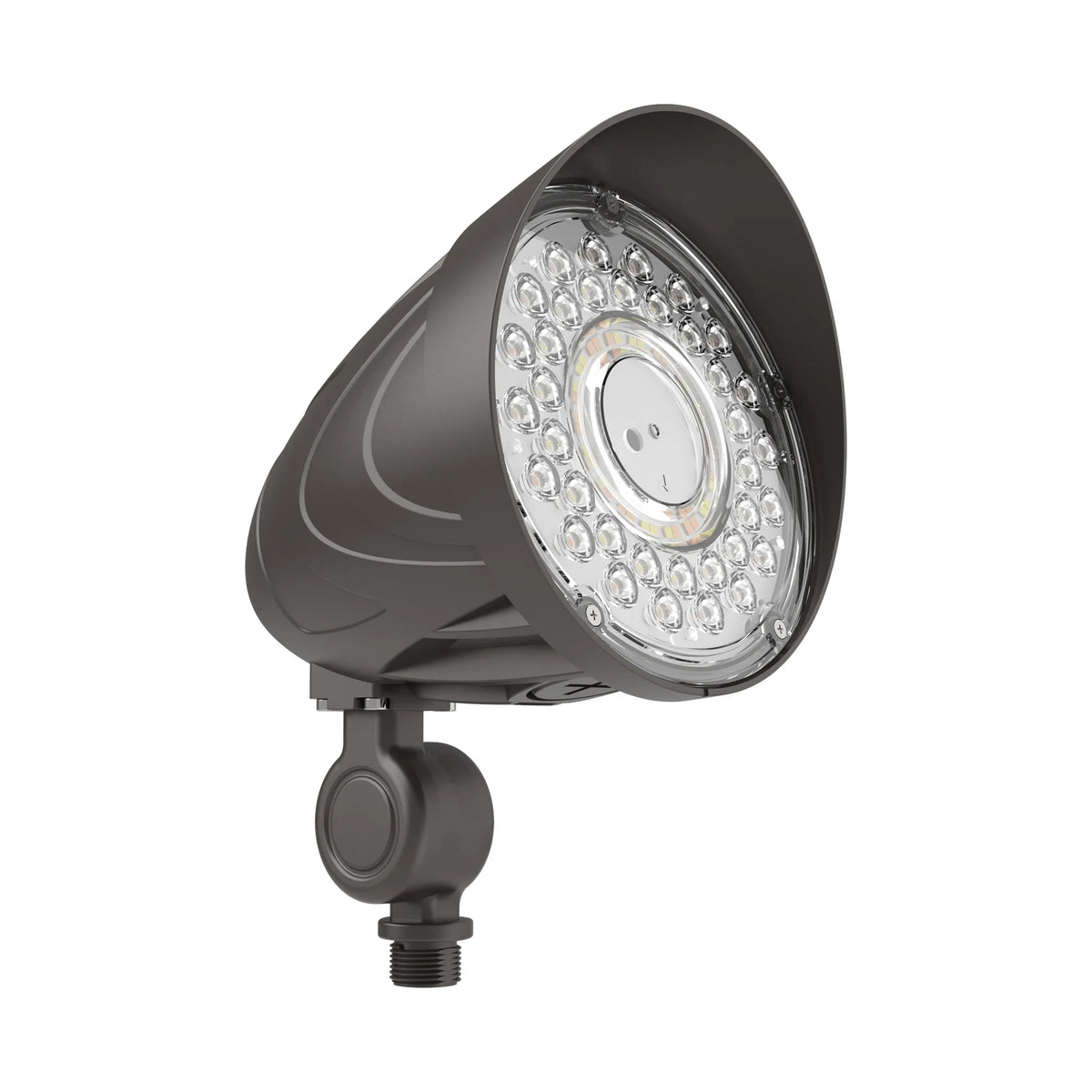 Bronze LED Landscape Flood Light, Selectable Power, CCT and Beam Angle- 120-277V - Westgate lighting