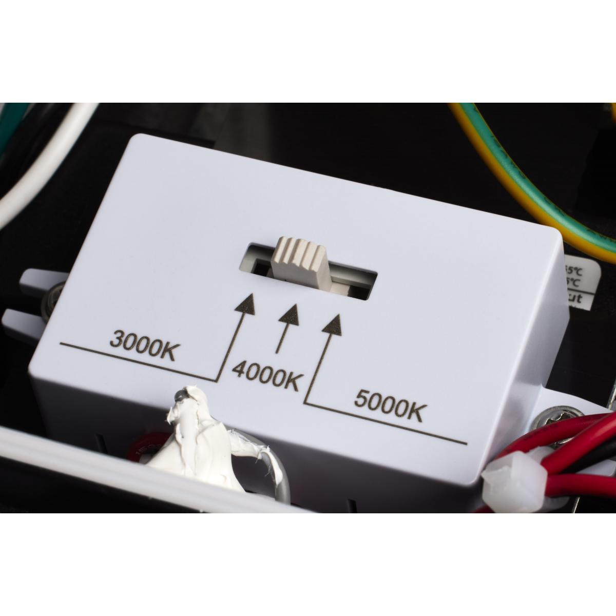 Oval Small Emergency Wall Pack; LED; CCT Selectable; Photocell; Bronze Finish - Green Lighting Wholesale, INC