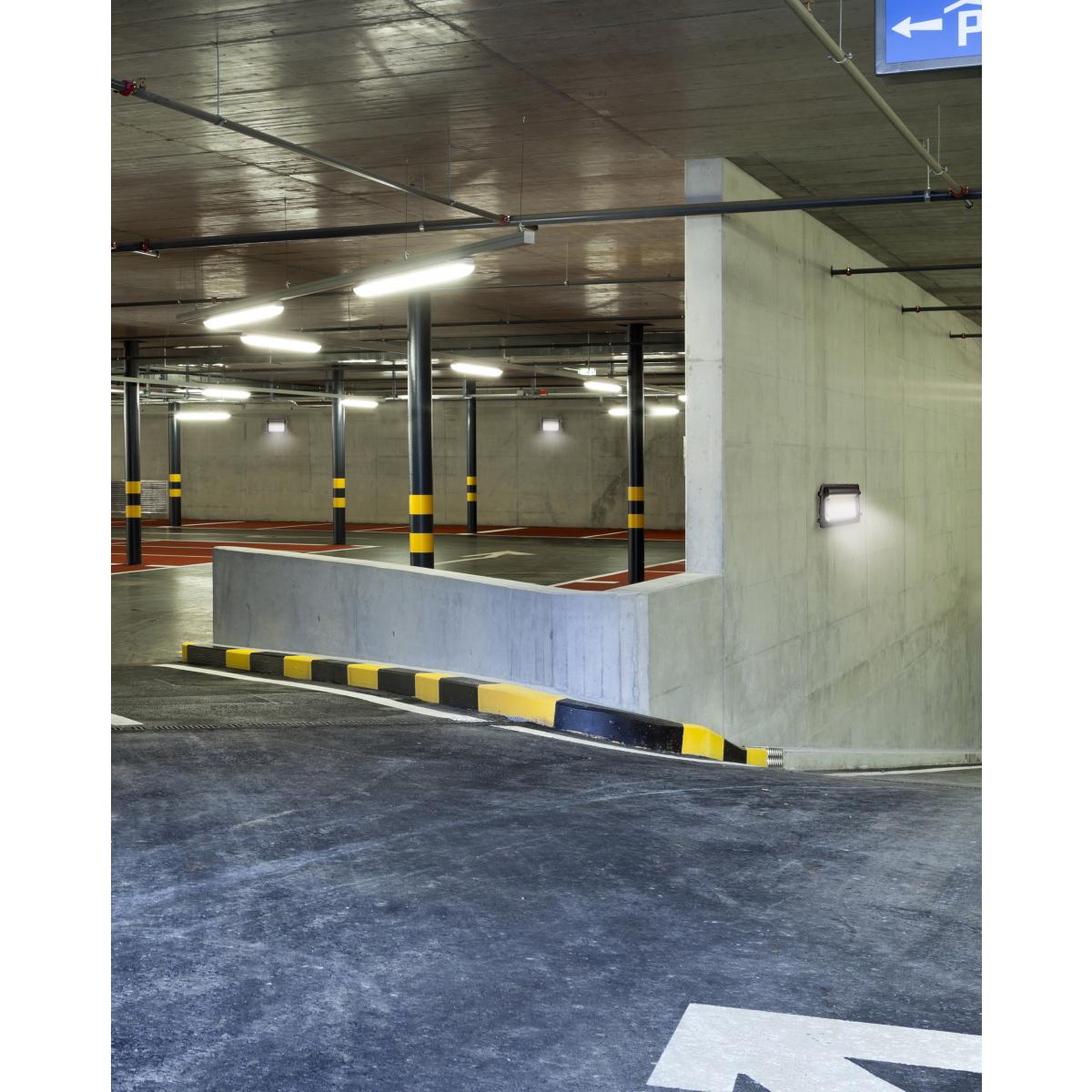 LED Low Profile Wall Pack; Wattage 30/45/60W and CCT 3K/4K/5K Selectable; Photocell - Green Lighting Wholesale, INC