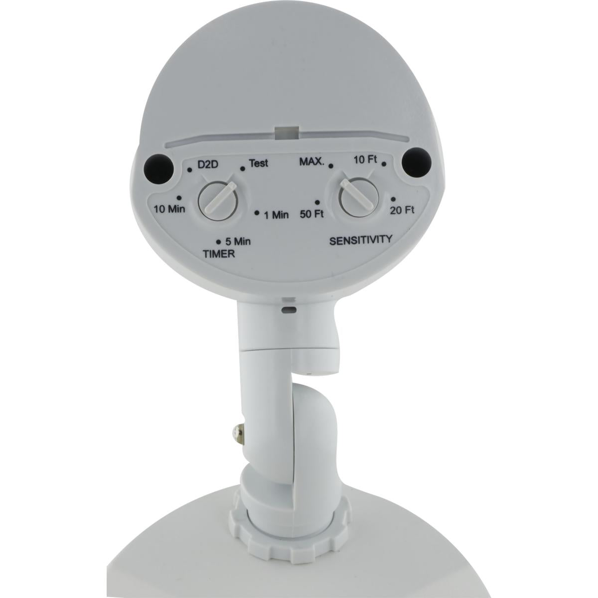 White LED Security Light; Dual Head; Motion Sensor Included - Green Lighting Wholesale, INC