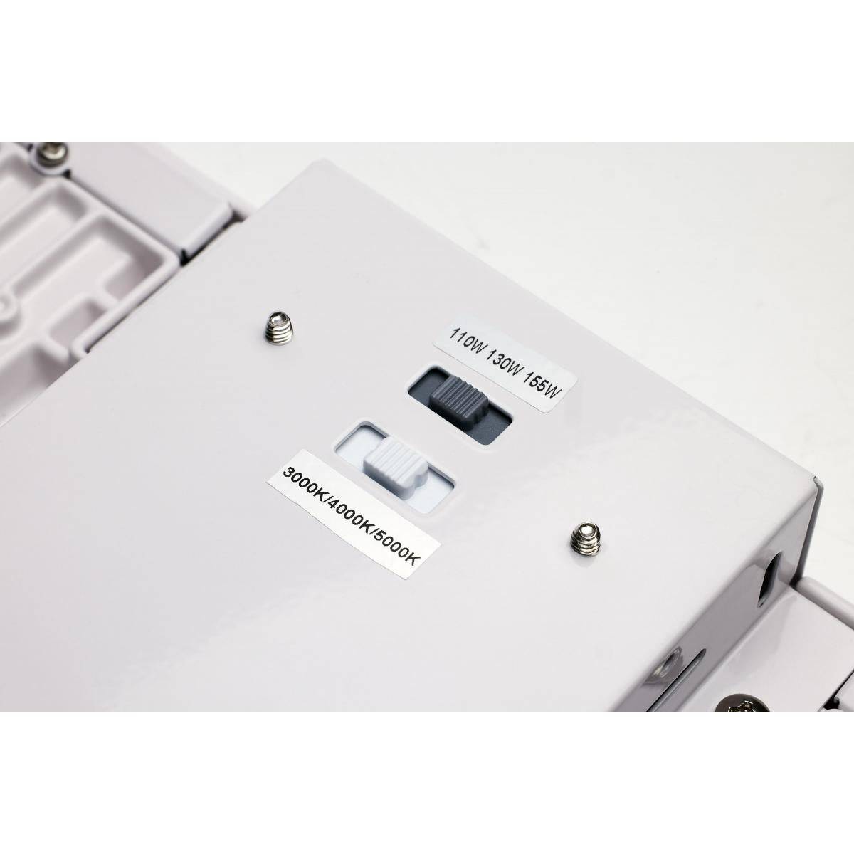 LED Linear High-Bay; 110W/130W/155W Wattage Selectable; 3K/4K/5K - Green Lighting Wholesale, INC