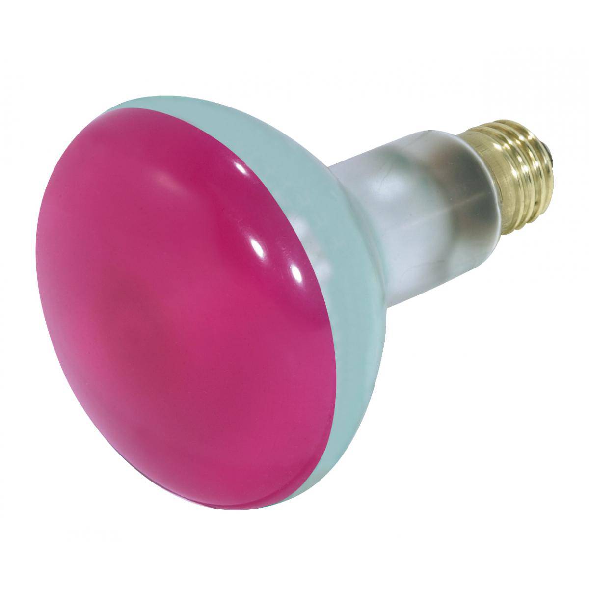 Pink 75 Watt BR30 Incandescent Lamp - Green Lighting Wholesale, INC