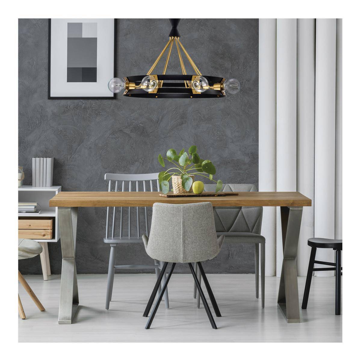 6 Watt LED G25 Loop ; Reminiscent; Flex Gray Filament; 2700K CCT; Clear - Green Lighting Wholesale, INC