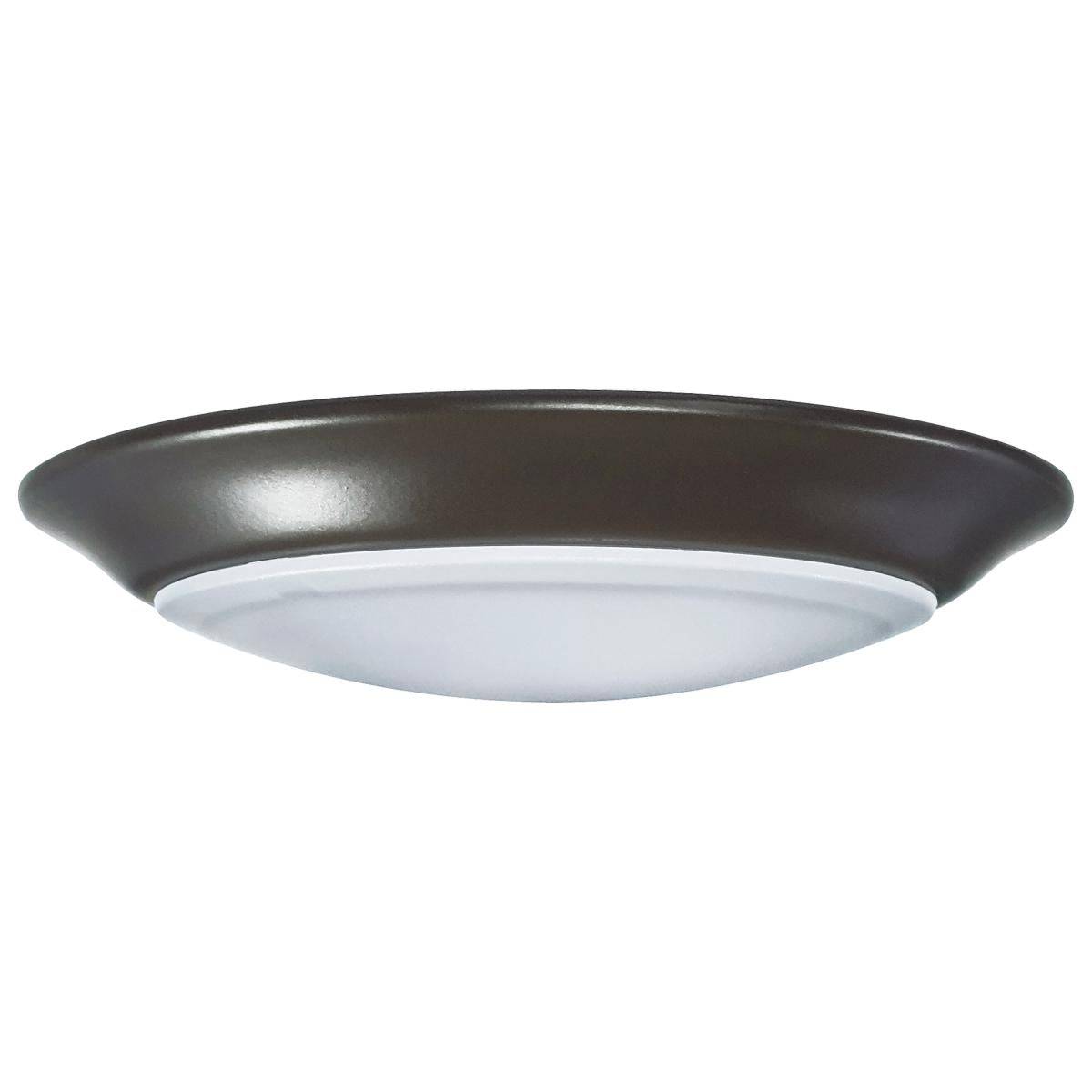 7 inch; LED Disk Light; CCT Selectable 3K/4K/5K; Bronze Finish - Green Lighting Wholesale