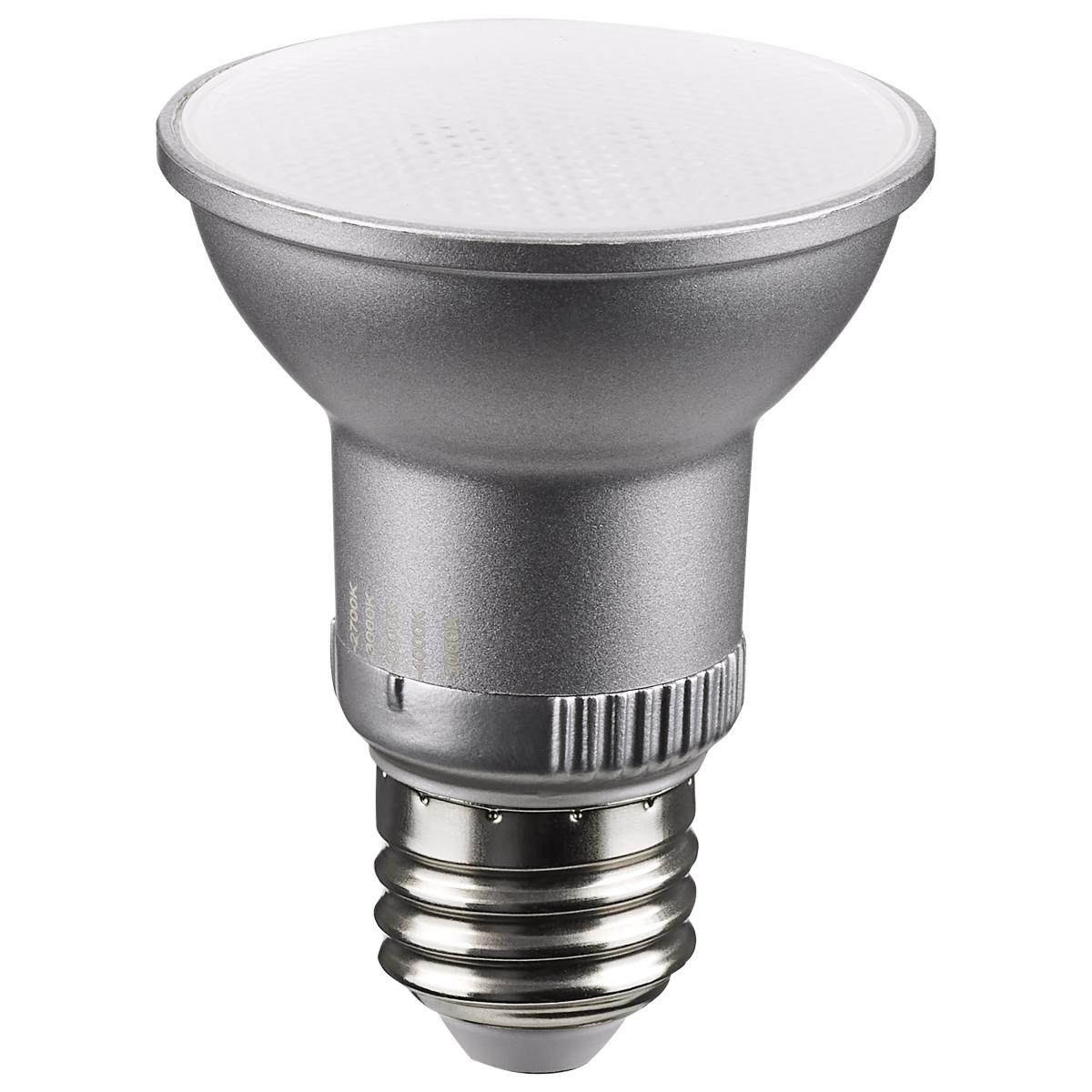 Outdoor Rated LED 5.5 Watt PAR20; CCT Selectable; 40 Degree