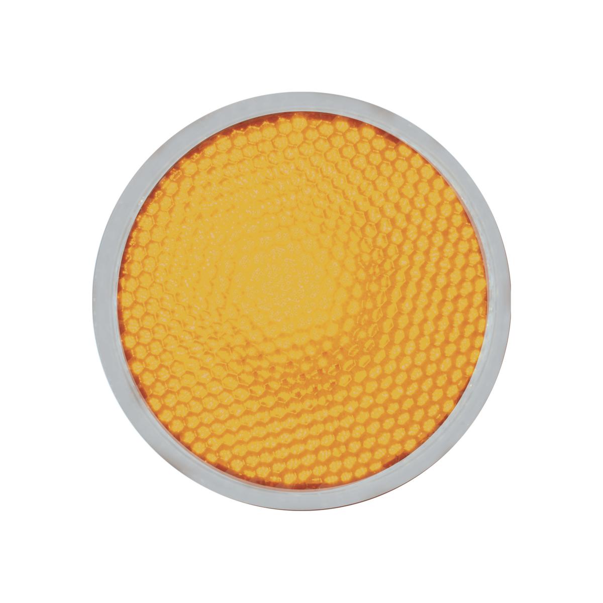 Satco Turtle Friendly 6.5W LED PAR20 bulb with amber color and 40° beam angle, designed for eco-friendly lighting.