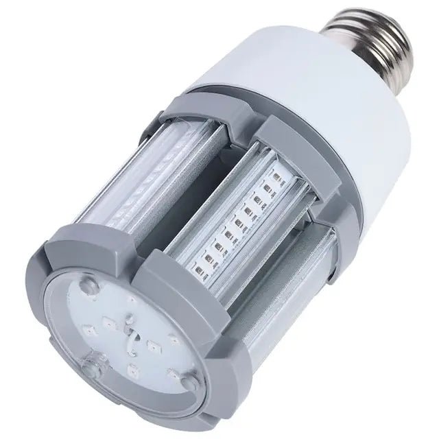 Satco Turtle Friendly 9W LED Corn Cob Lamp in 1600K, energy-efficient LED light bulb with warm natural glow.