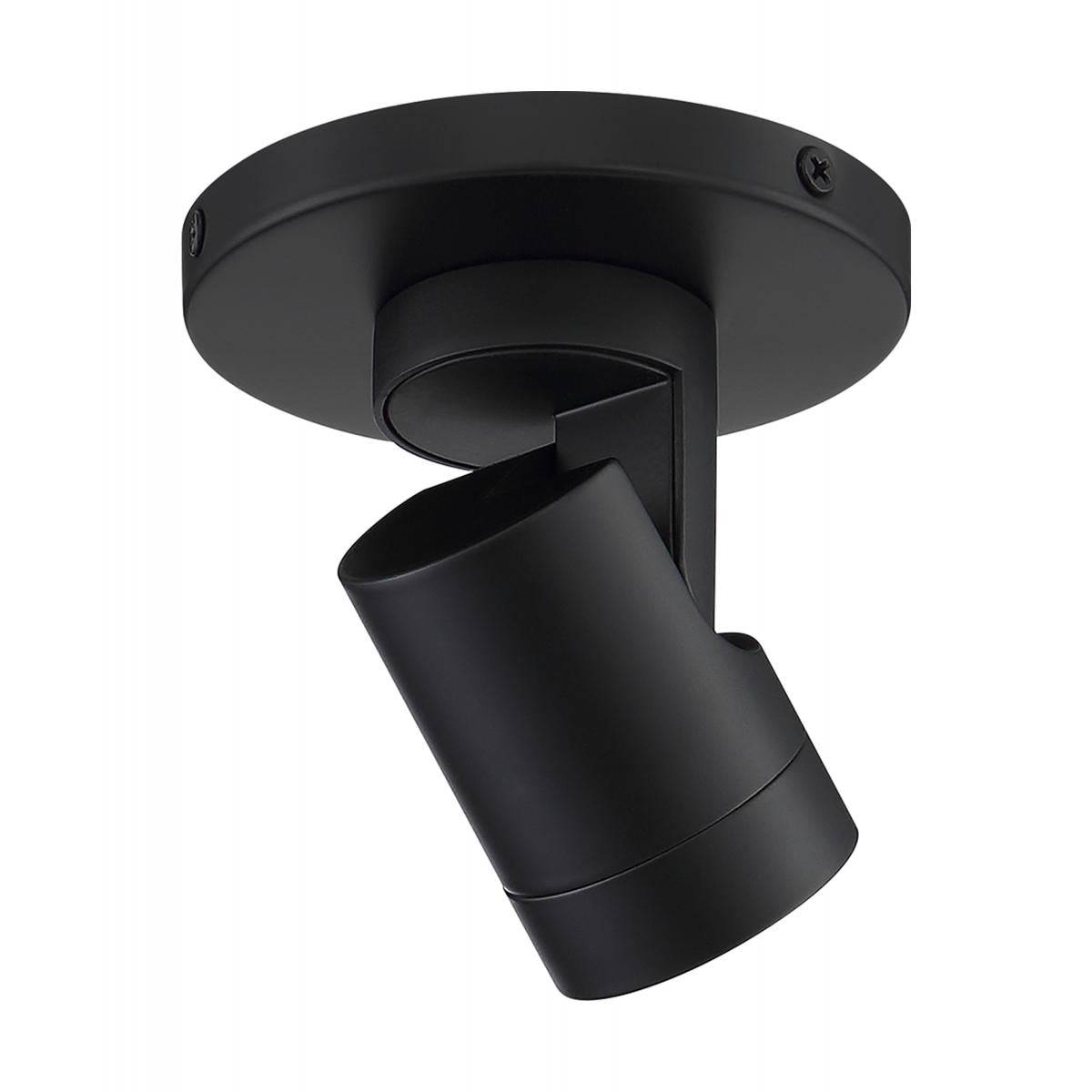 12 Watt; LED; Black; Barrel; Monopoint; 3000K; 36 deg. Beam Angle - Green Lighting Wholesale