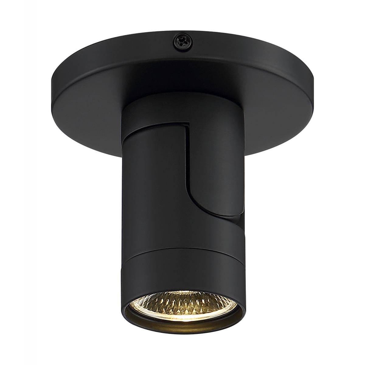 12 Watt; LED; Black; Barrel; Monopoint; 3000K; 36 deg. Beam Angle - Green Lighting Wholesale